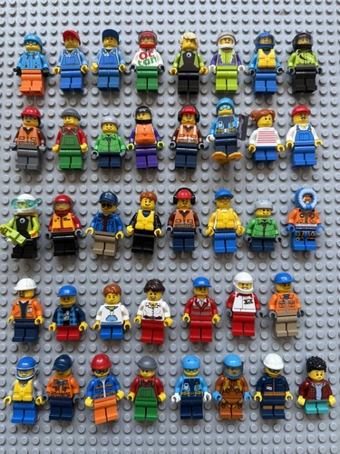 Lego city minifigures - city,