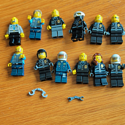 Lego city police - police, minifigures