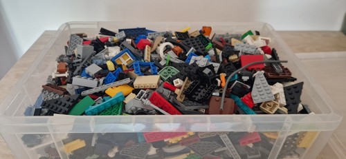 Lego box loose bricks 3kg - of,